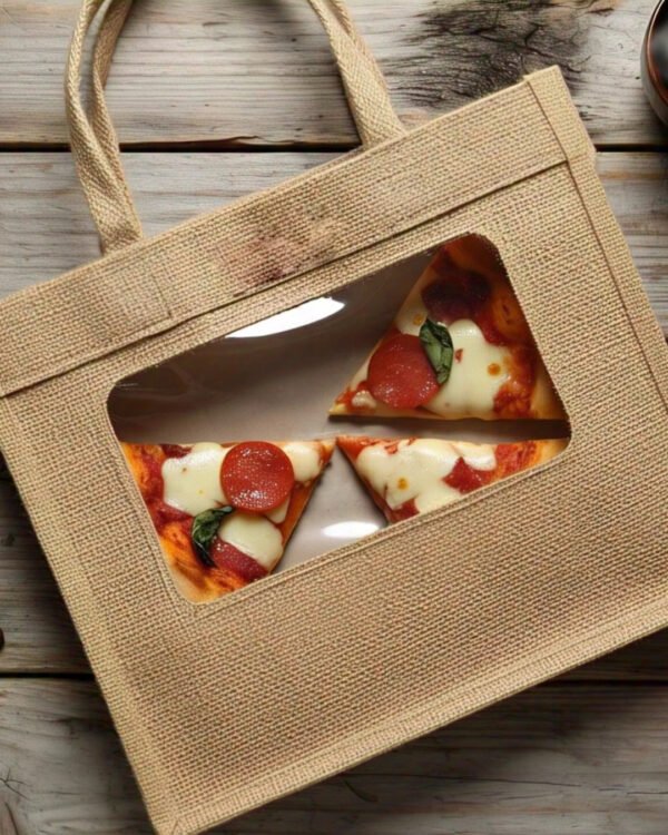Jute Food Delivery Bag